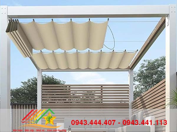 Mái che tự động thông minh- Mái hiên Phú Tài